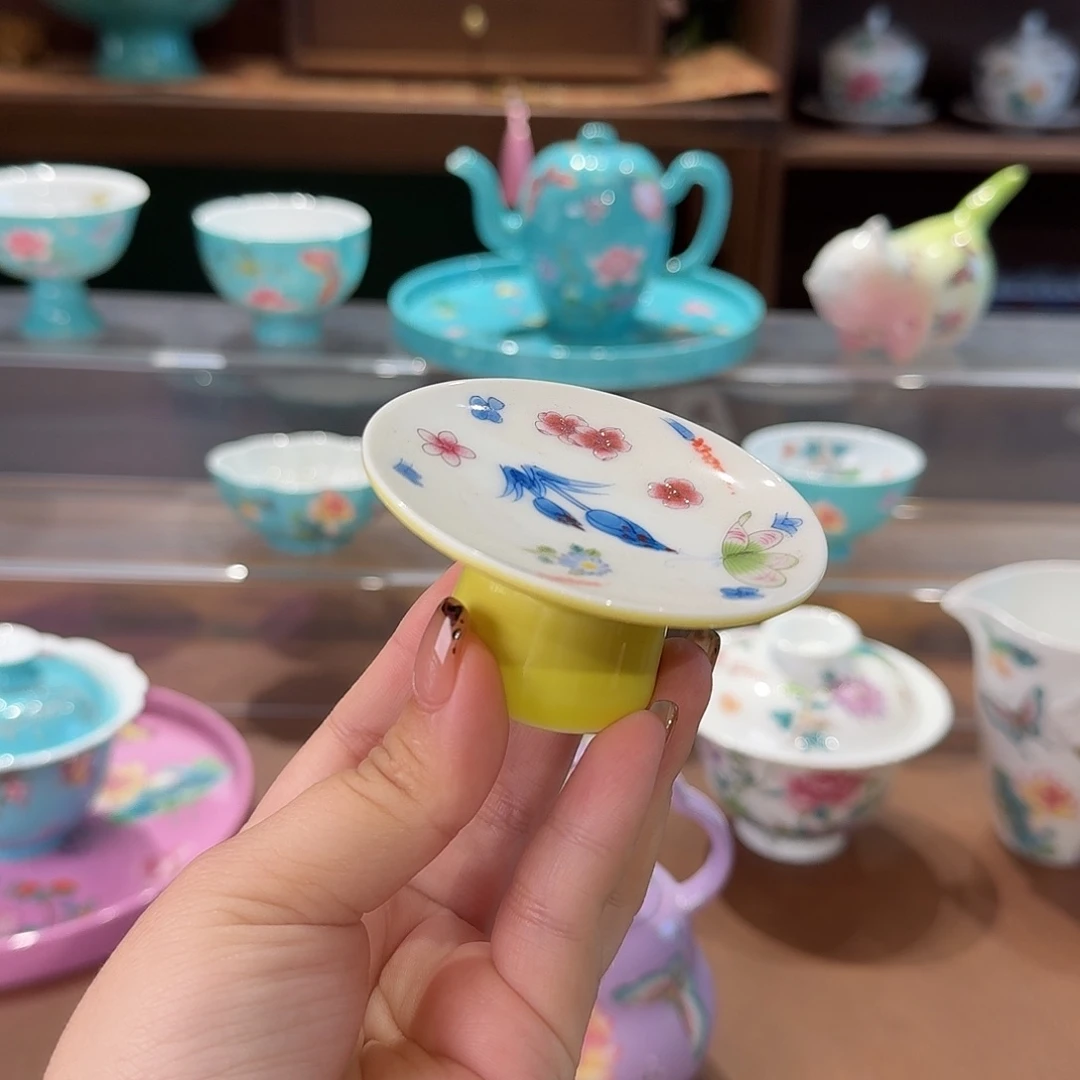 珐琅彩主人杯茶具系列