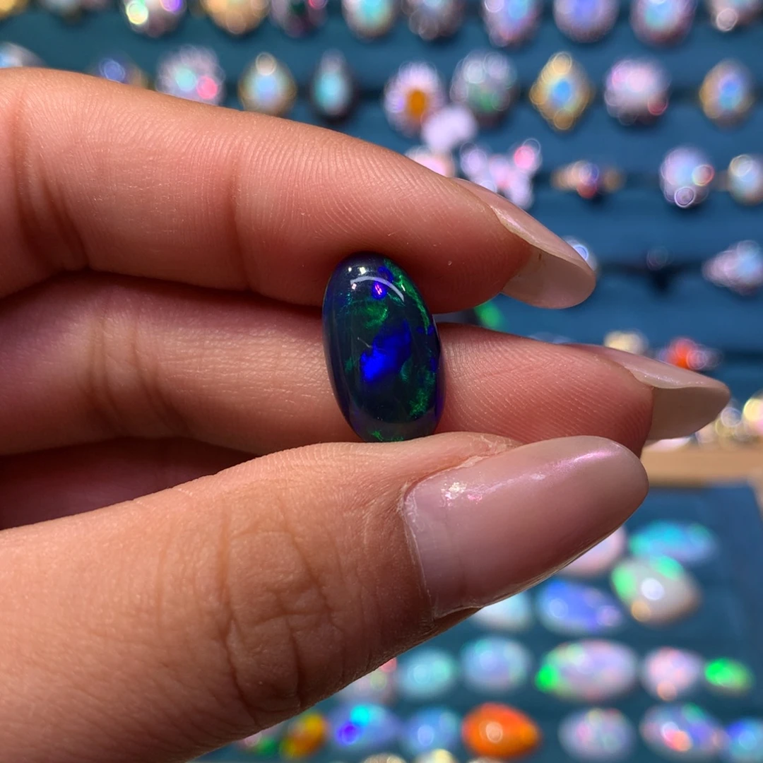 李***丽欧泊银S925镶嵌裸石定制