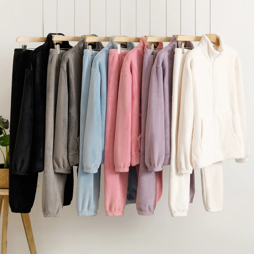 【全新升级二代】秋冬新款可家居服加厚情侣套装熊猫家居服女可睡衣