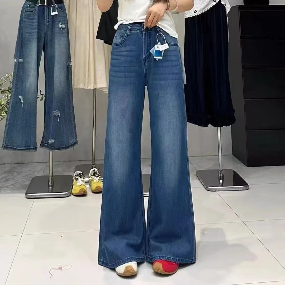 FR@F545 （裤长105）韩系显瘦微喇牛仔裤 6-4