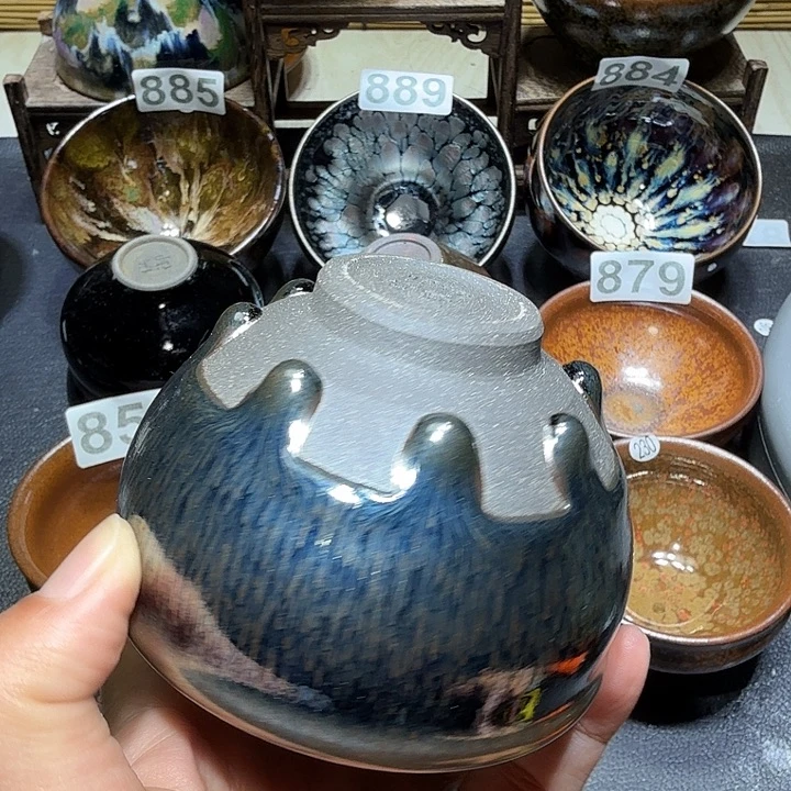 茶盏建盏主人杯8泪