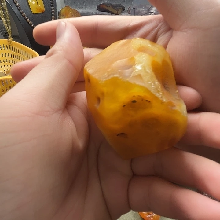 定制琥珀未镶嵌纯天然蜜蜡吊坠