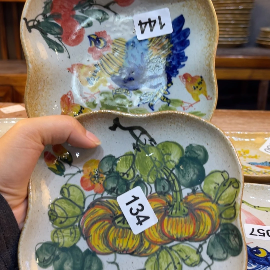 一***.瓷片景德镇手工制作