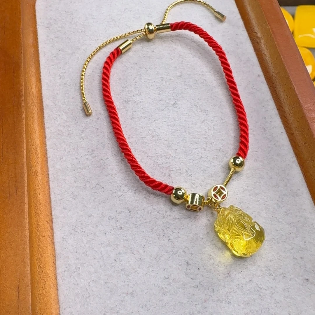 蜜蜡毛衣链未镶嵌