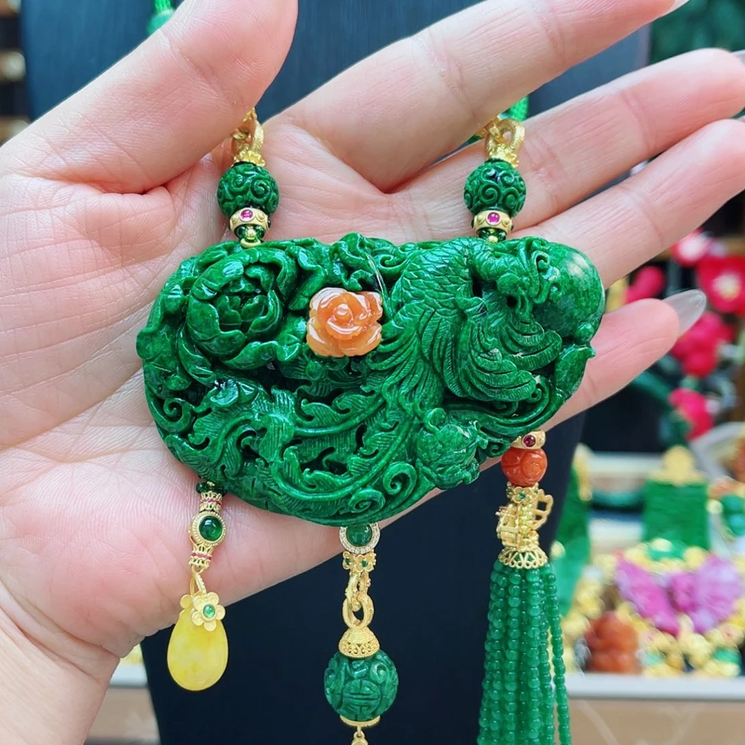 颈饰合金翡翠48小时鉴赏期