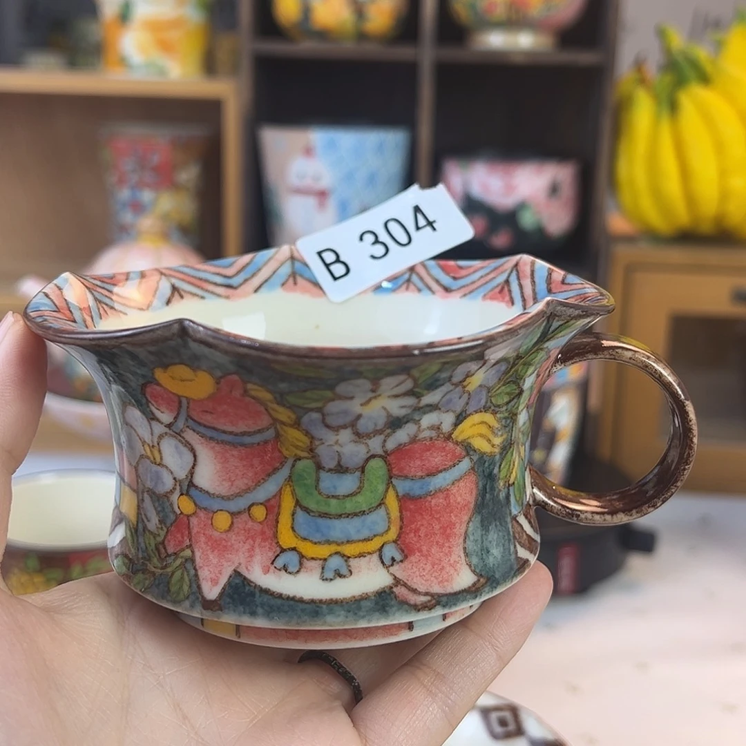 瓷原创手绘高温釉下彩