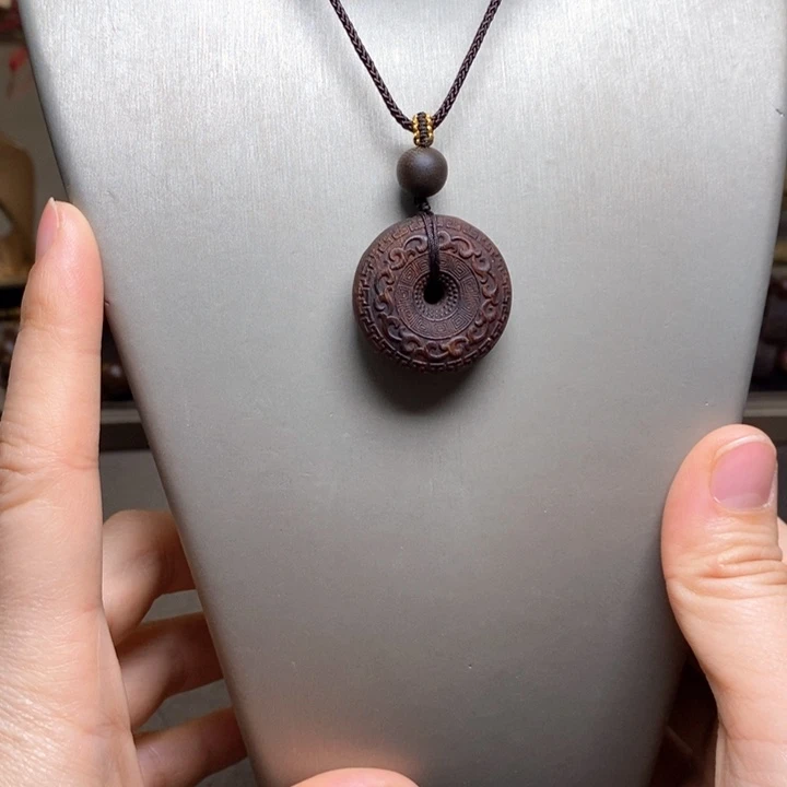 沉香木手串越南芽庄白棋楠吊坠