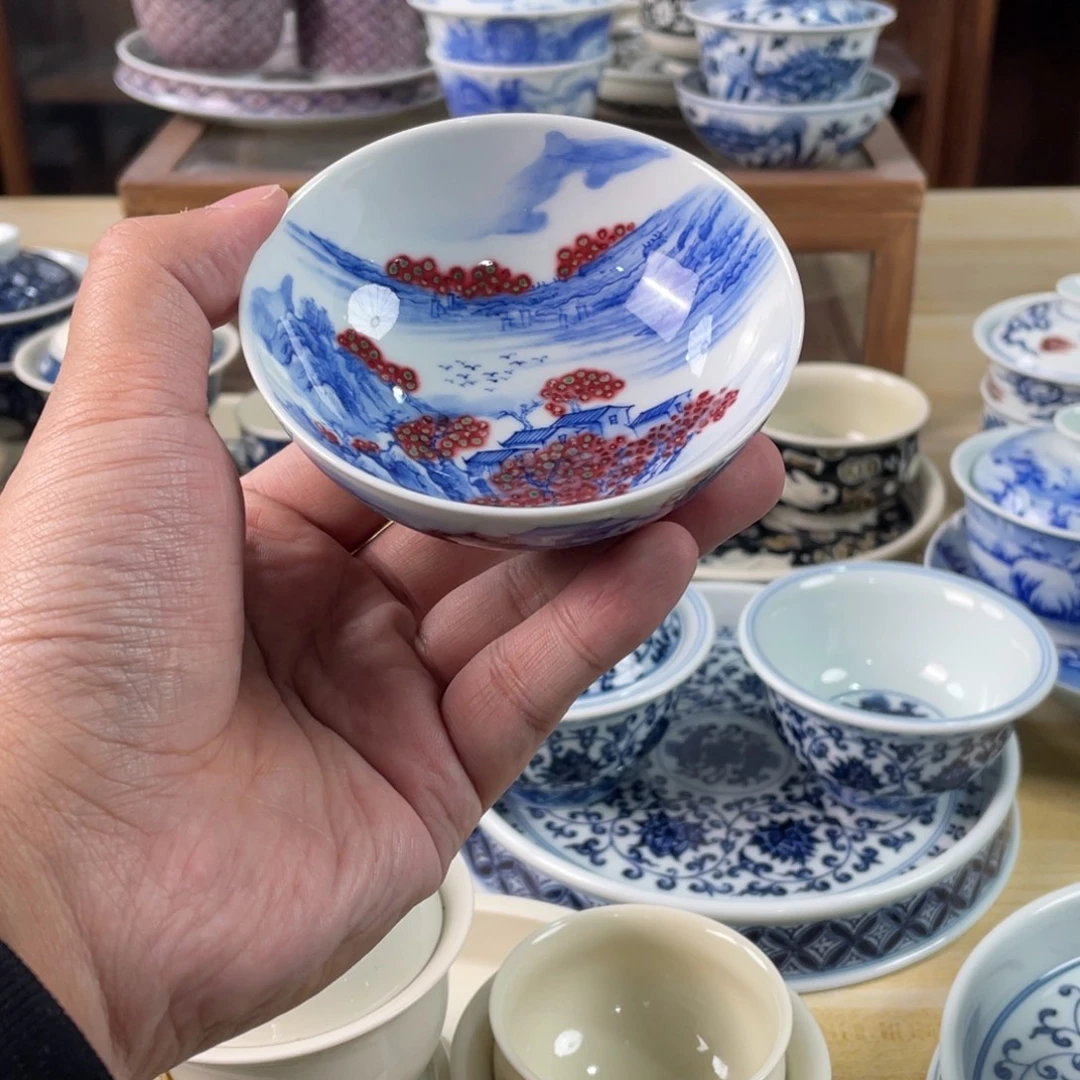 景德镇手工手绘茶具