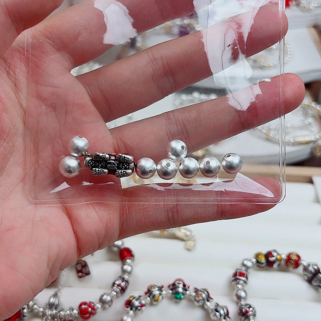 足银珐琅银饰配件不退不换