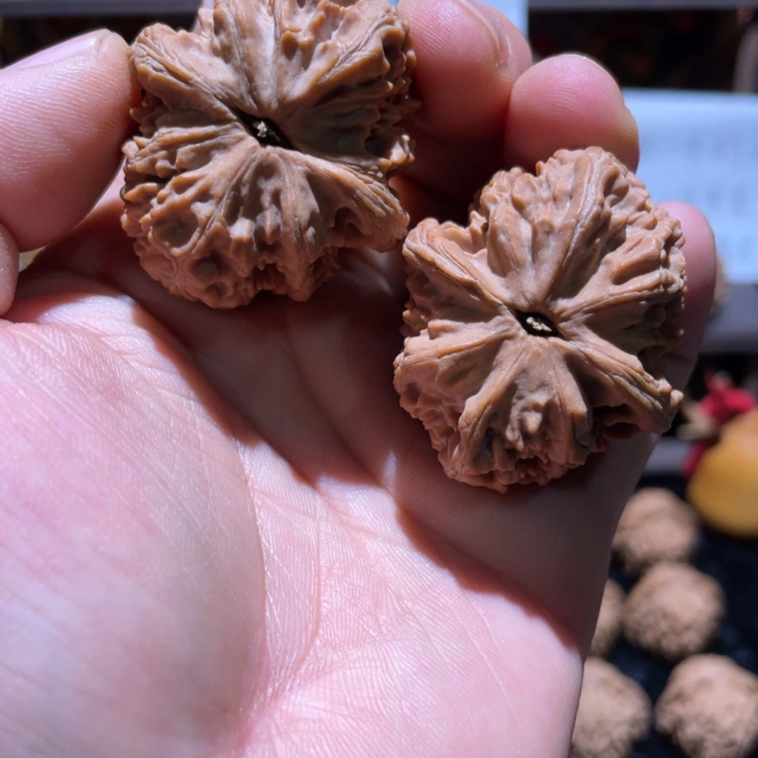 咫***想文玩核桃把件38粗筋马蹄