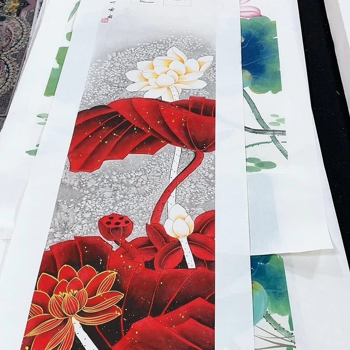 国画书画描金拓染金石传拓手写