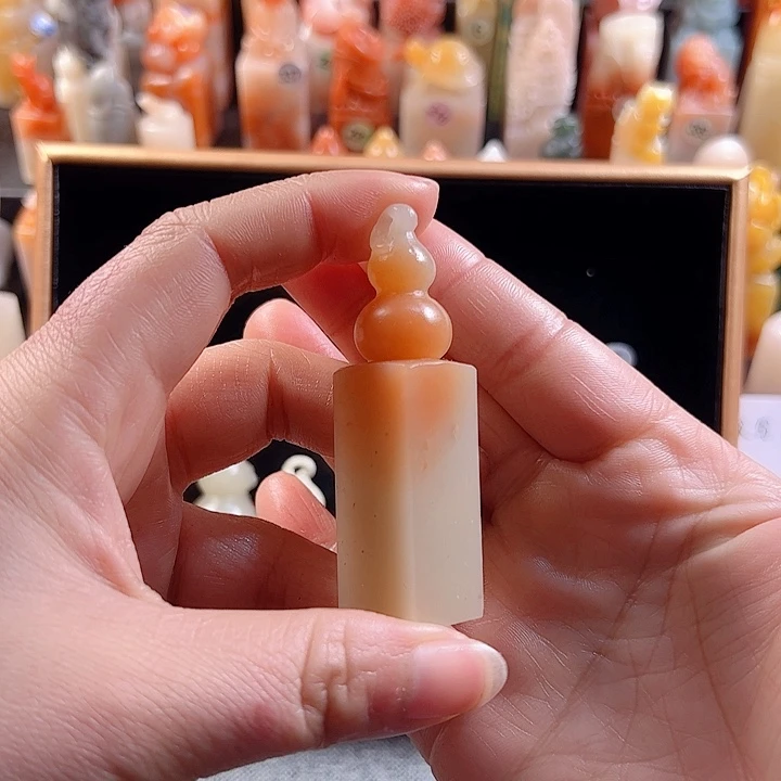 老挝石印石*️**1.7厘米，葫芦