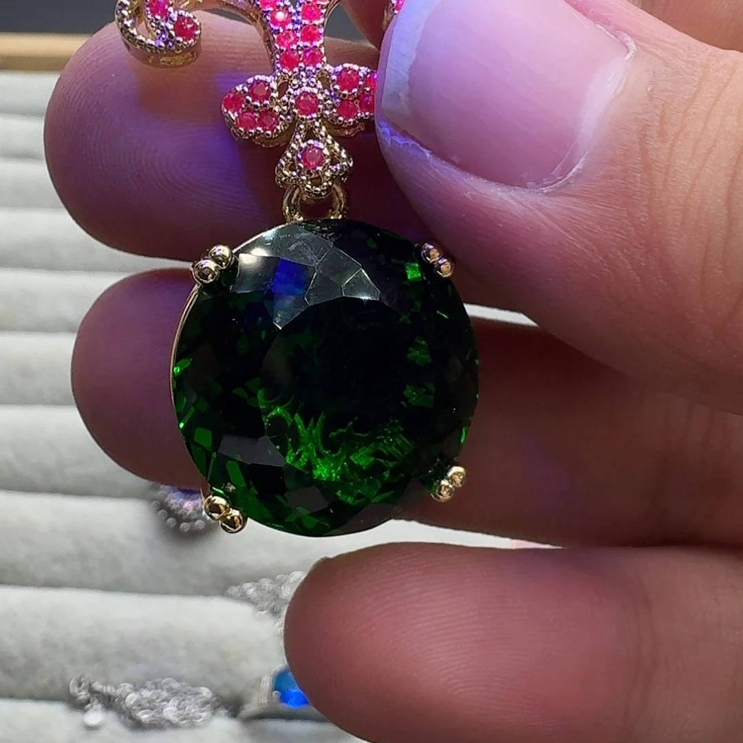 银S925镶嵌水晶戒指