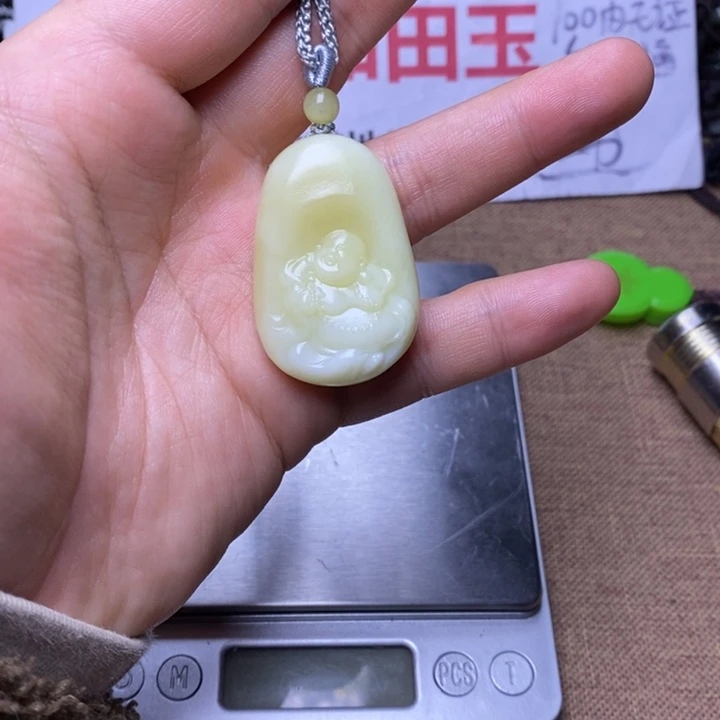 和田玉把件未镶嵌