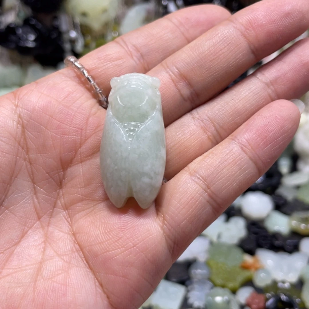 【闪购商品】岫玉颈饰未镶嵌开*！104吊坠