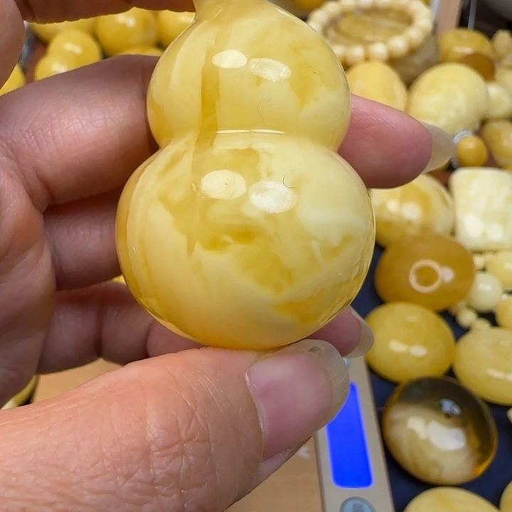 蜜蜡未镶嵌颈饰天然蜜蜡