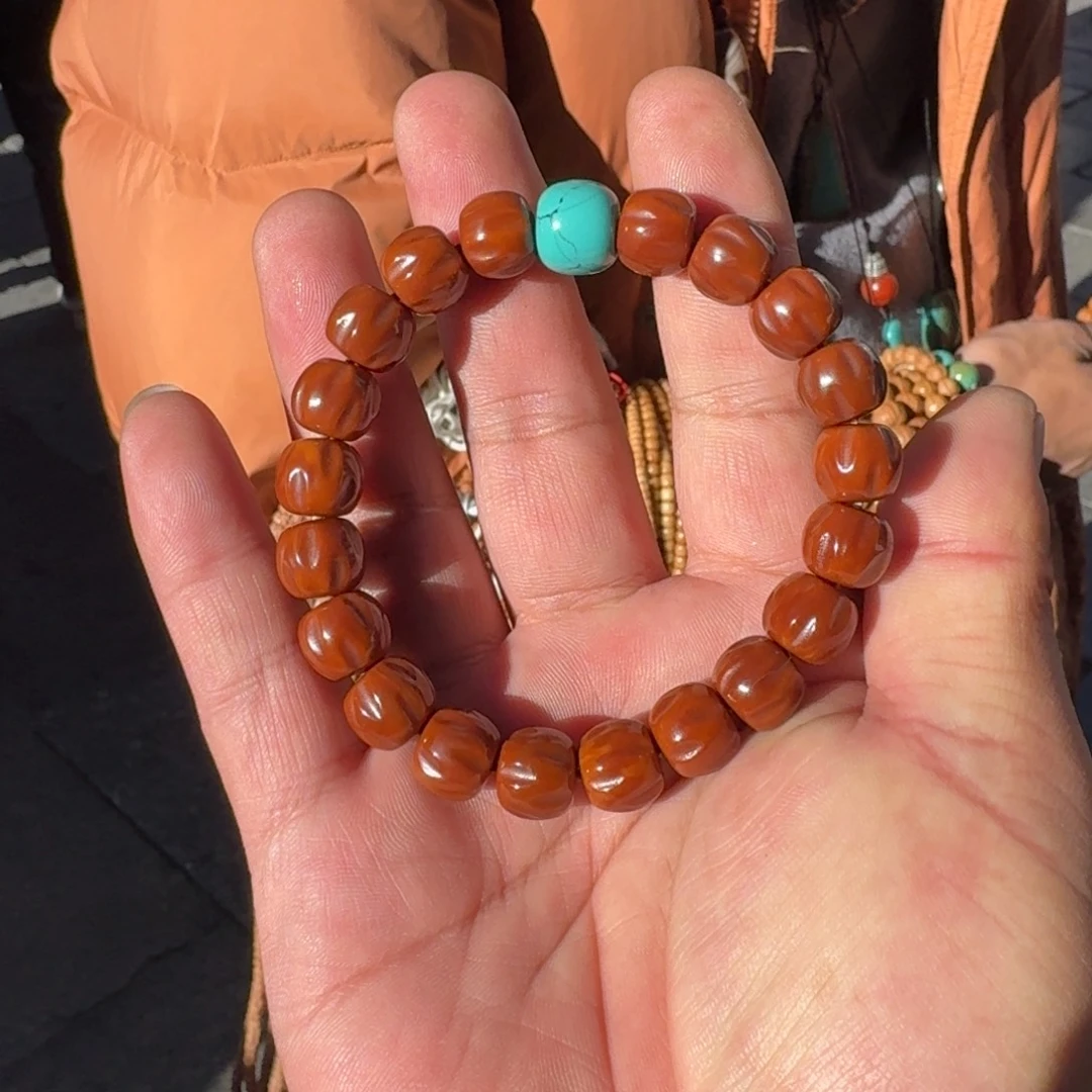 猴头核桃吊坠猴头手串