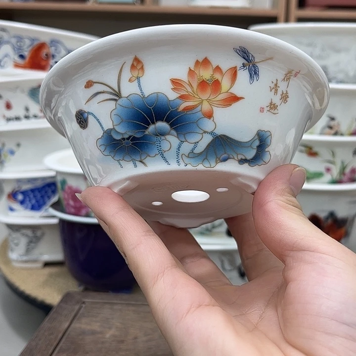 内直径11.5-4花盆一只