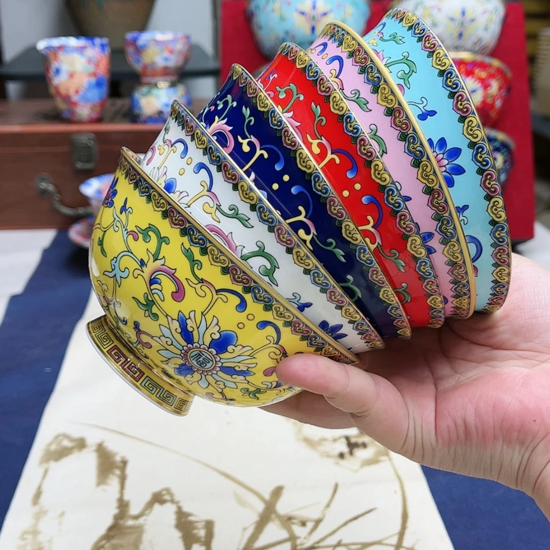 【闪购商品】珐琅4.5英寸6混。。。。。