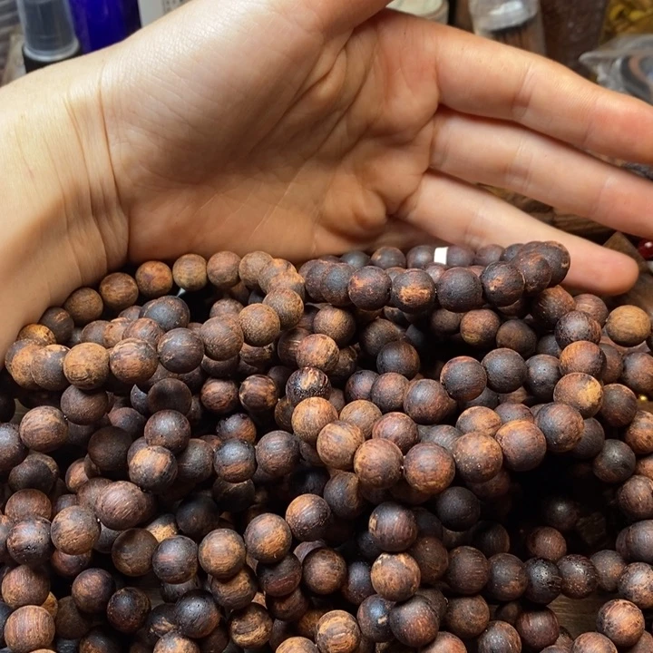 降真香手串/手链1.0*19藤心黄白