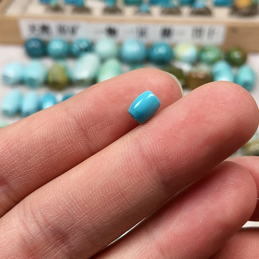 未镶嵌绿松石珠宝半成品