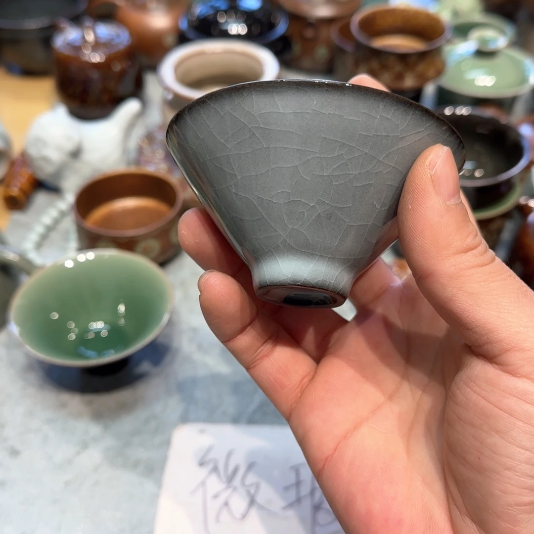 小金茶具青瓷茶器