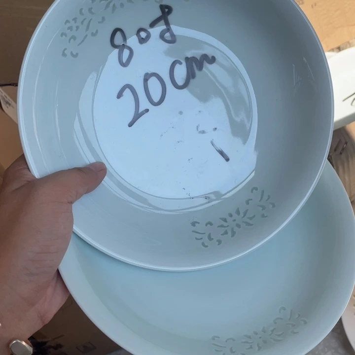 摆件景德镇高温高温细白瓷餐具