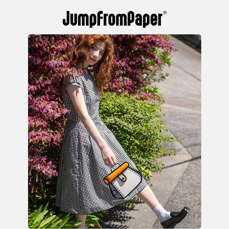 Jump From Paper活力小众单肩女款小包送女友生日礼物