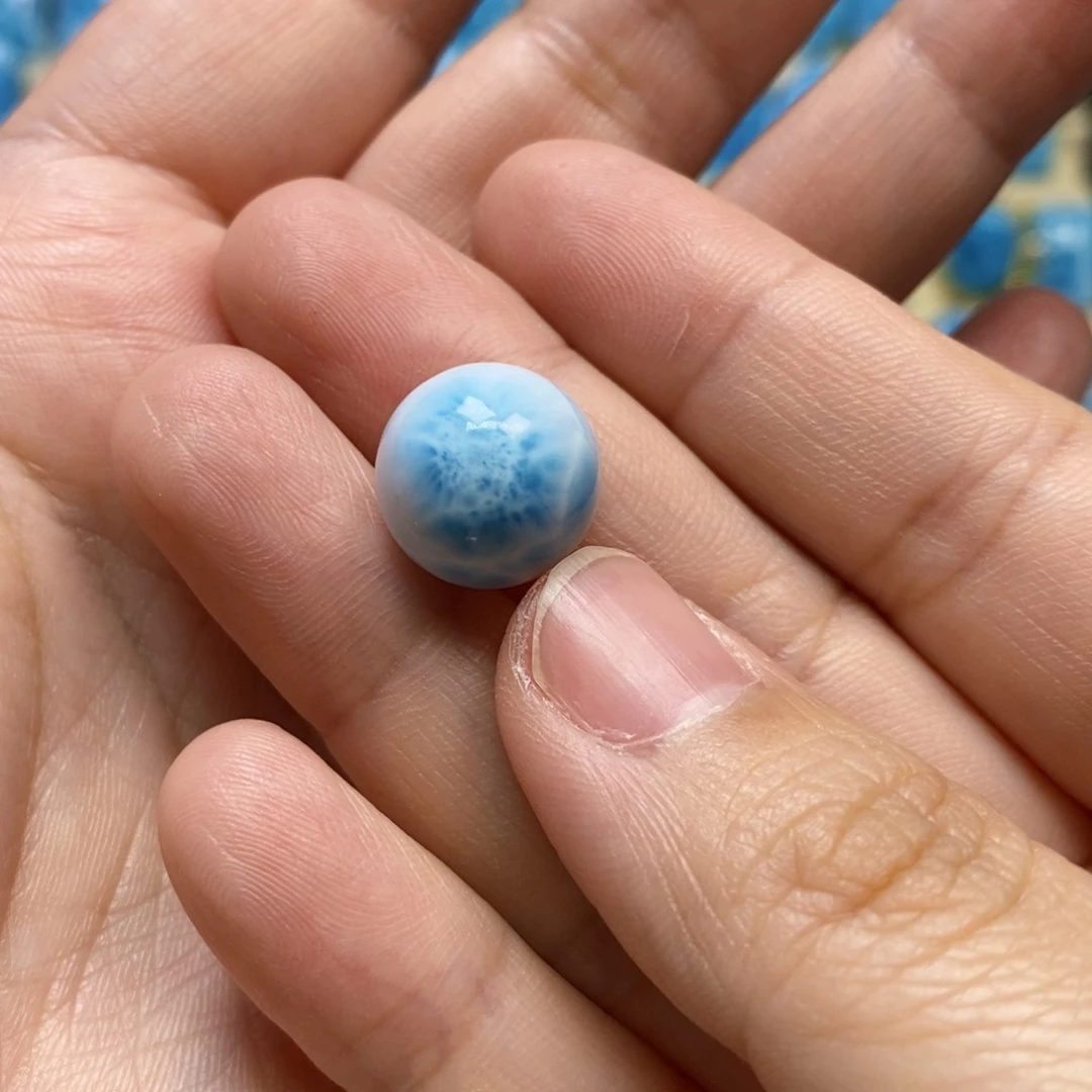 针钠钙石（海纹石）颈饰未镶嵌吉*