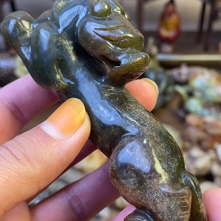 未镶嵌和田玉（糖玉）挂件
