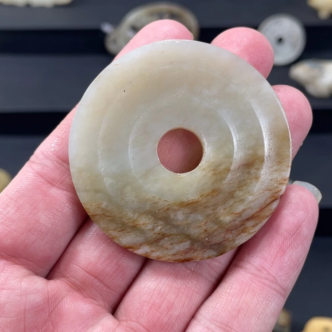 和田玉（糖玉）颈饰未镶嵌