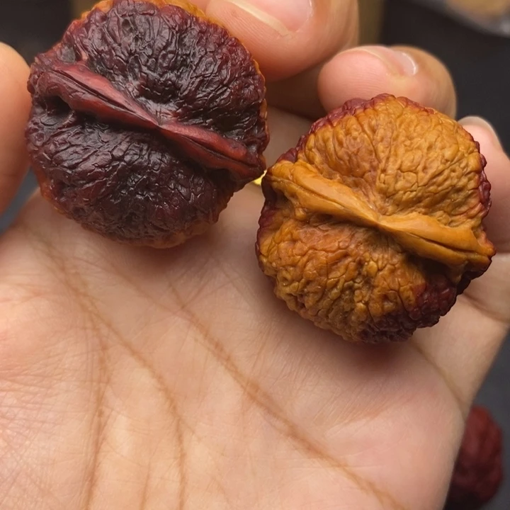 把件文玩核桃35尺蛇皮球