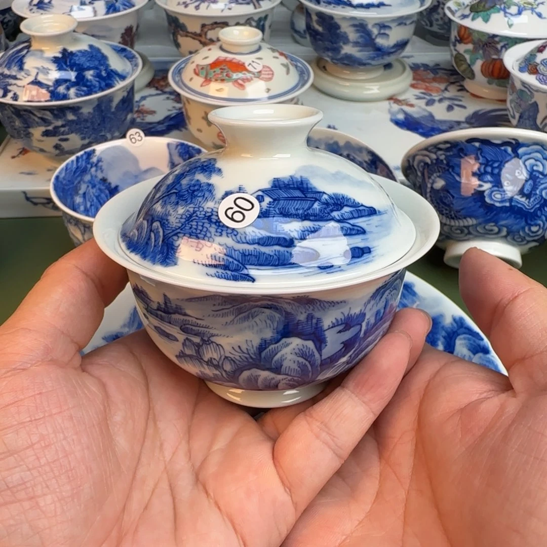 纯手工纯手绘茶具60