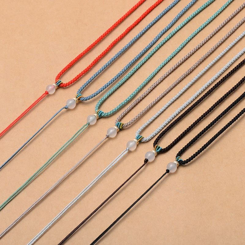 非金属锦纶吊坠 玉佩挂绳女款细款