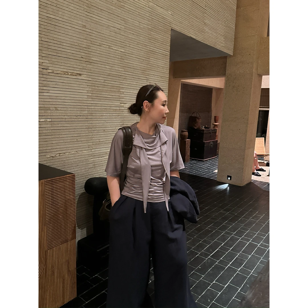 【NO退NO换】鑫燃KIKI 小众立体设计感衬衫 259207 MHT(F)