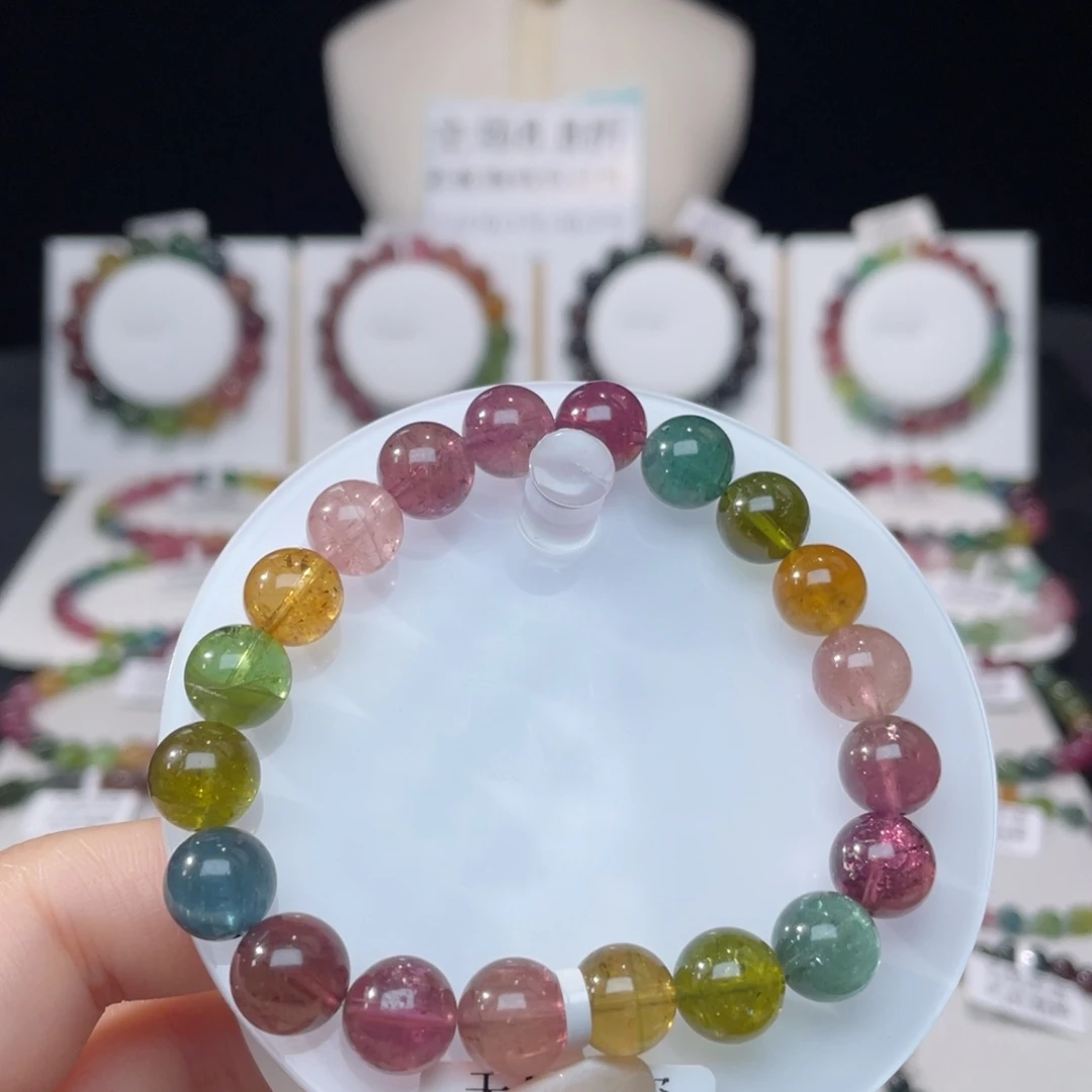 未镶嵌手串碧玺折后价9.3mm±