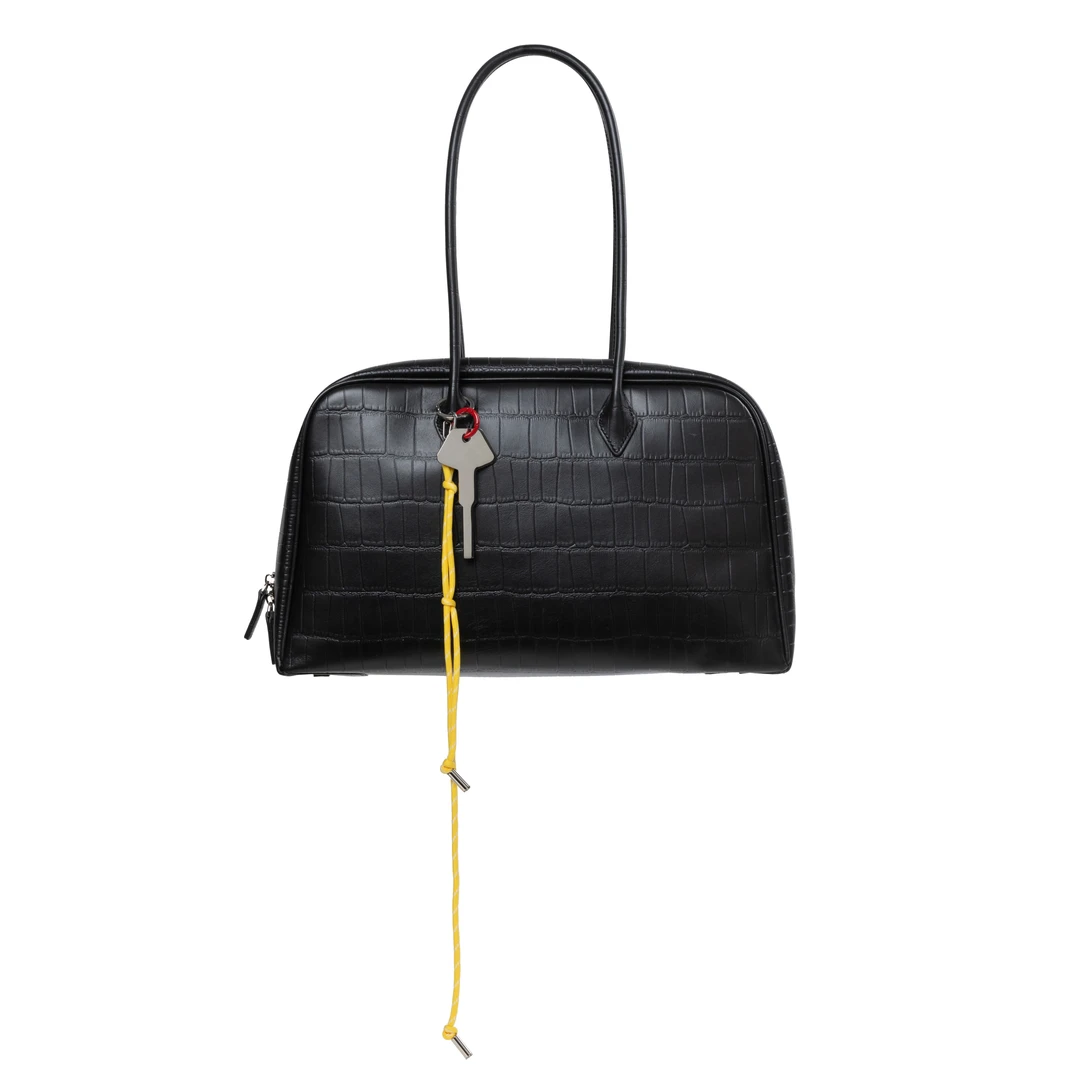 RedRef 牛皮鳄鱼纹大号托特包