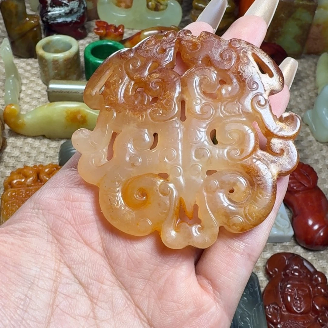 吊坠白玉菩提挂件