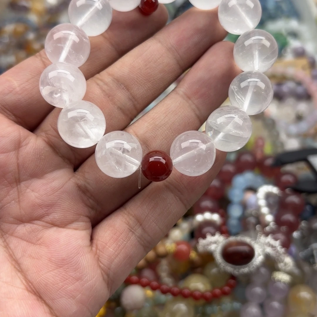 银S925镶嵌手链水晶