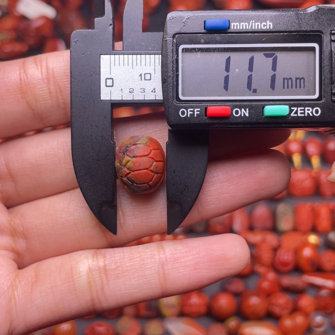 南红玛瑙未镶嵌配饰包浆富甲款