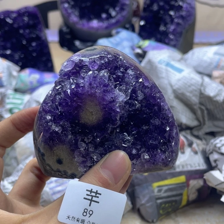 未镶嵌珠宝半成品紫晶