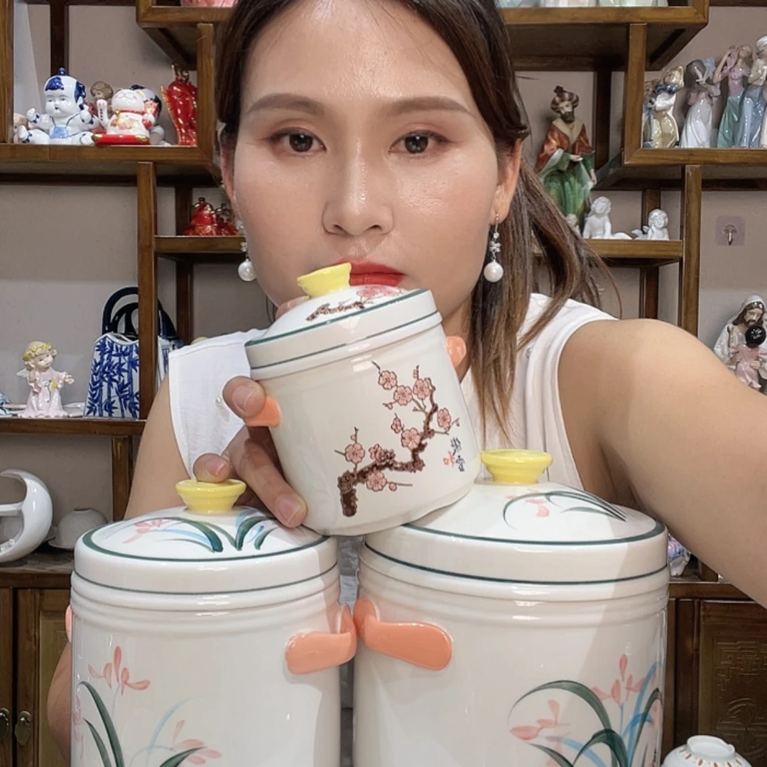 【闪购商品】琉璃手工艺品兰花系列大中小各一个