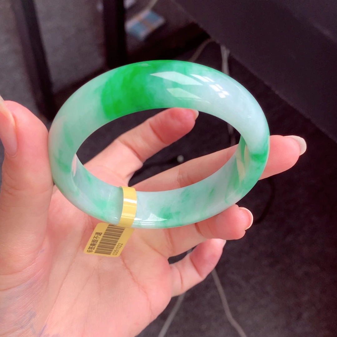 四***家翡翠未镶嵌手镯翡翠