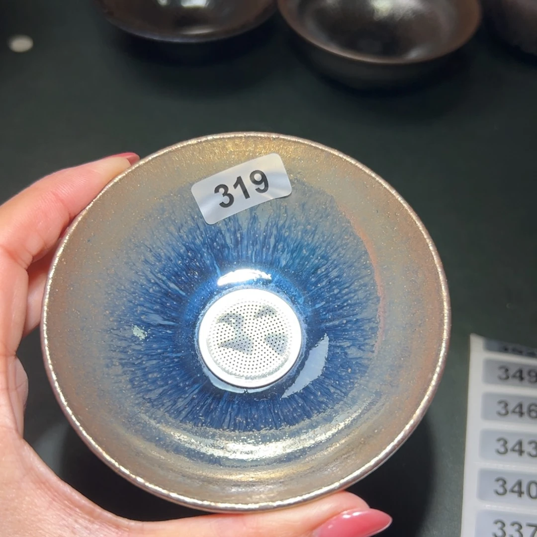 茶盏全手工原矿原釉建盏