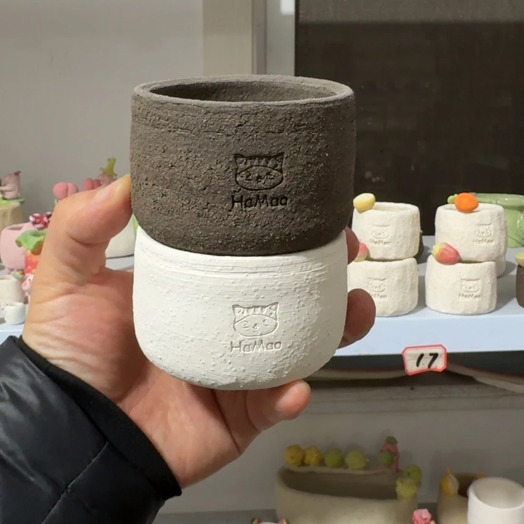 厂家直销手工花盆摆件