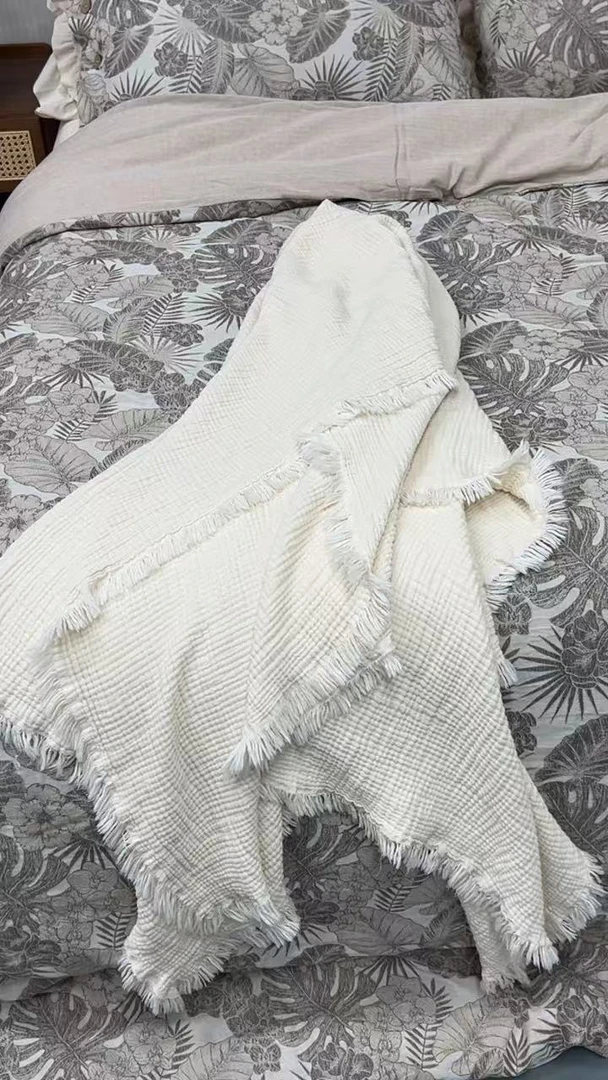 【二叔力荐】棉花糖纯棉超柔小毯子必拍款