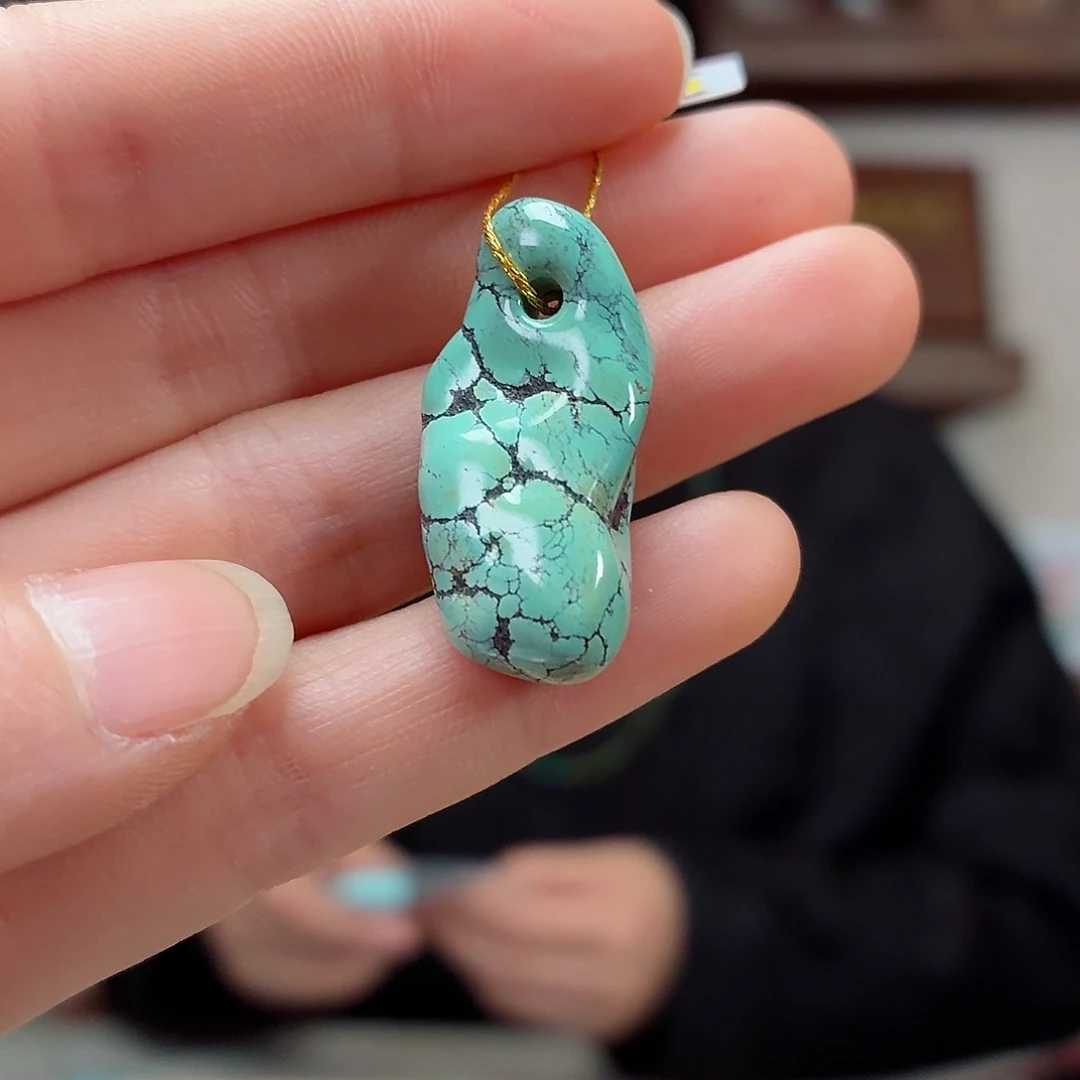 未镶嵌绿松石珠宝奇石