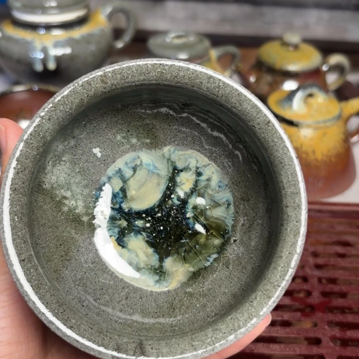 茶杯紫砂长*弓玉化撙杯180 C