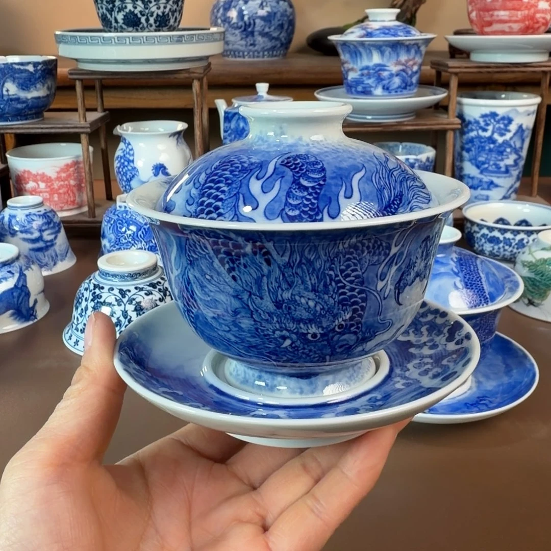 景德镇陶瓷手工手绘