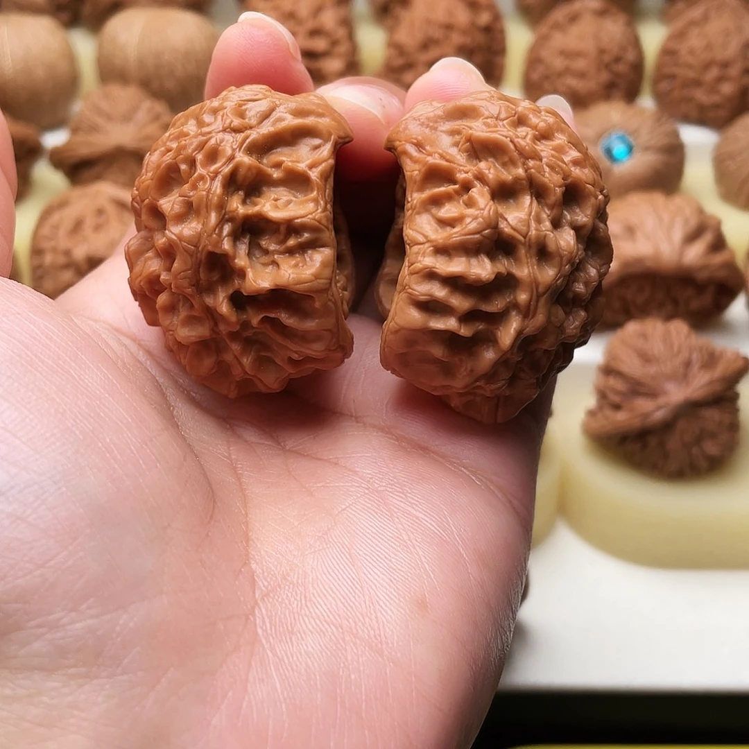 吊坠文玩核桃B****唐蛇头45➕